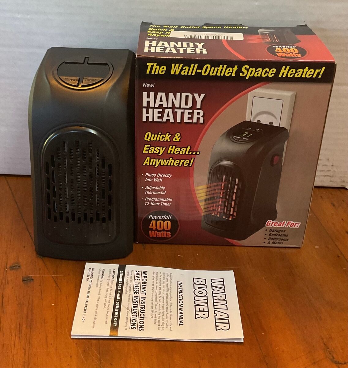 CALEFACTOR HANDY HATER 400 watts