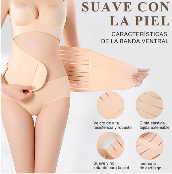 Faja Post Parto – Recupera tu figura y comodidad con soporte y confianza